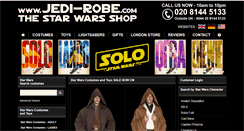 Desktop Screenshot of jedi-robe.com